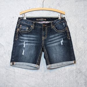Maurices Original Distressed Jean Shorts, Size 7/8